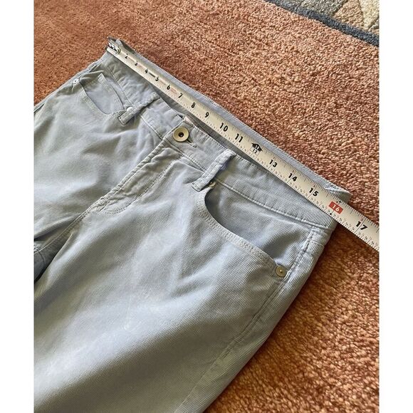 JCP women’s corduroy pants light blue stretch cotton blend size 10 30x30 - Picture 5 of 8